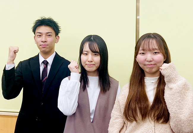 ほめることが大好き!自慢のスタッフたちです。