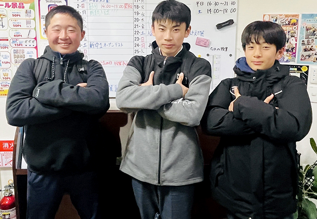 みんな仲良し!目標に向かって頑張っています!!