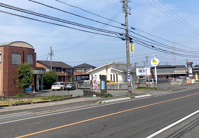 三重高通りにあるから通いやすい