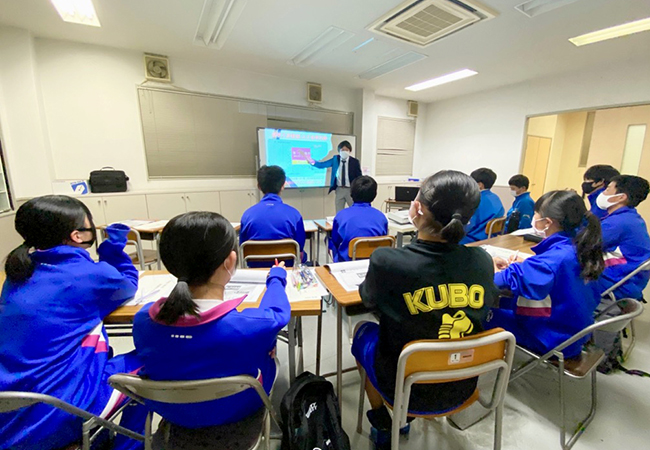 学習ガイダンスの様子