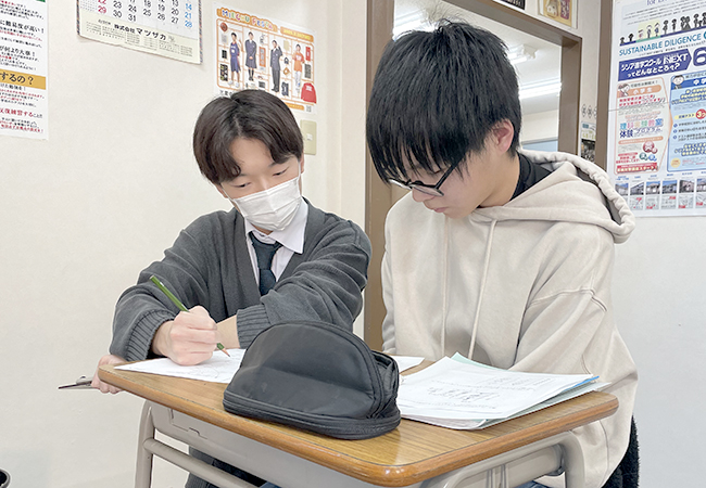お子様と一緒に問題に向き合います!