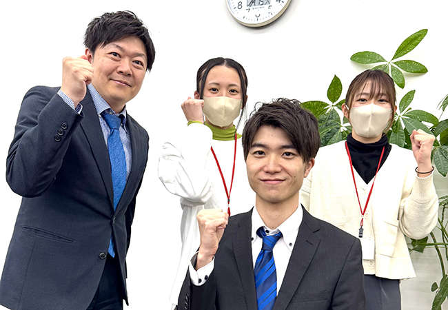 私たちスタッフにお任せください!一緒に勉強を楽しみましょう☆